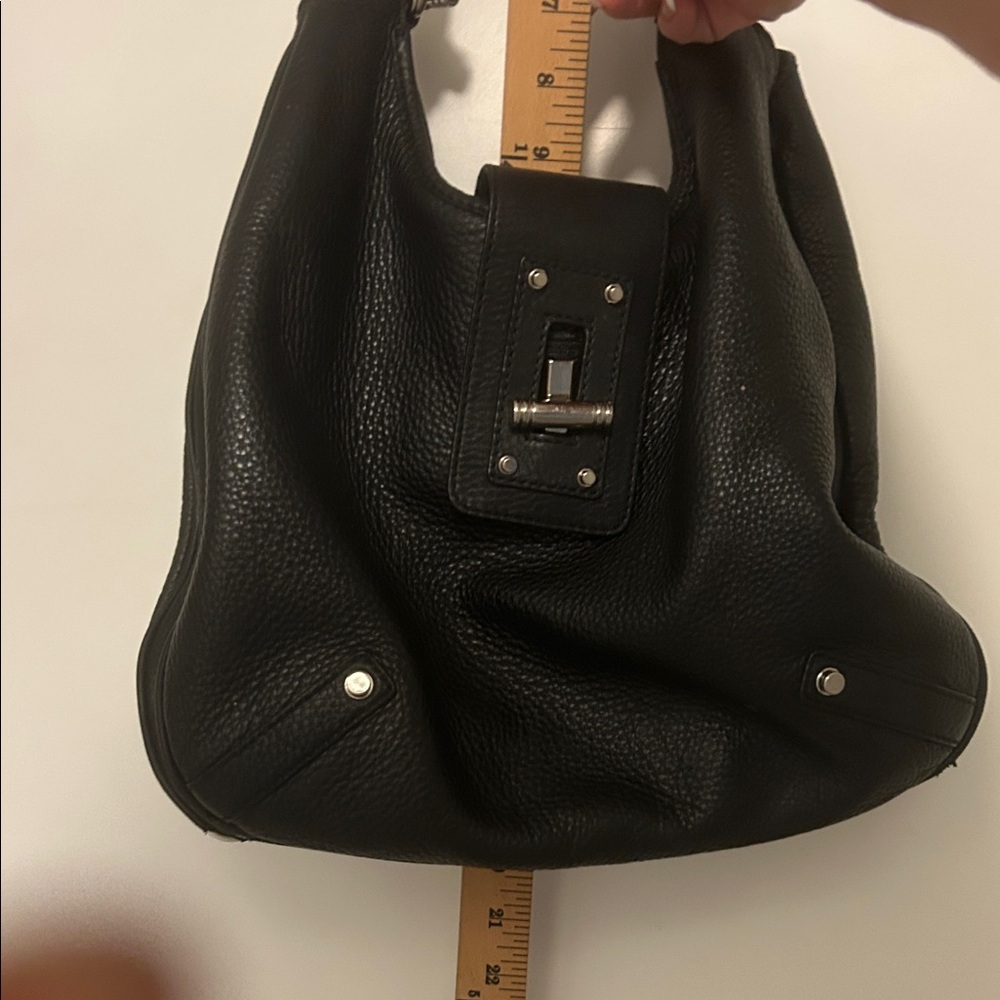 Banana Republic Black Leather Shoulder Bag